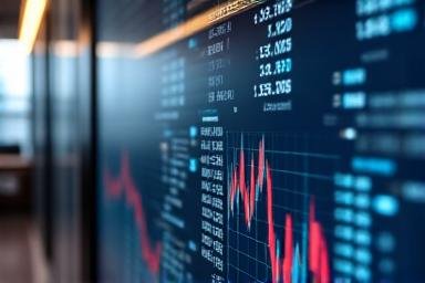 A dashboard showing complex risk analysis graphs